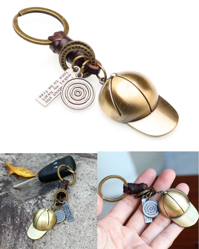 Креативный брелок для мужчин и женщин маленькие подарки из сплава кожи|Брелоки| |