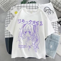 2021 women t shirt streetwear tops punk short sleeve t shirt harajuku summer style anime print oversized tee shirt female tops