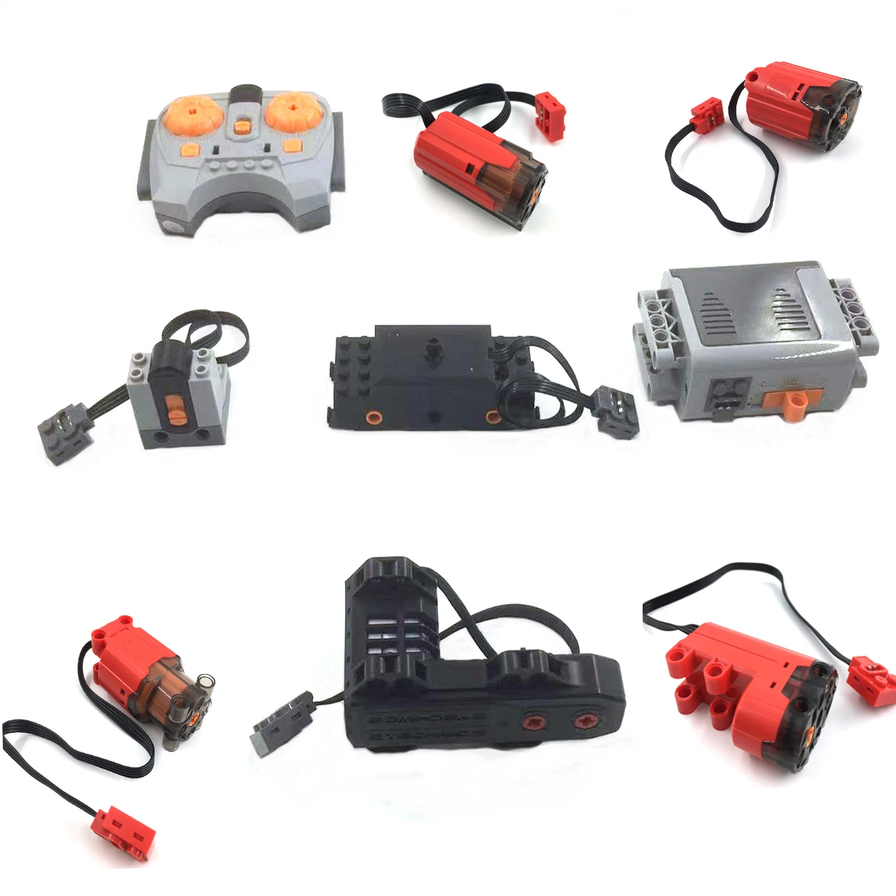 

Technical Parts Building Block Enhanced Motor Technical Mechanical Group MOC Splicing PF High-tech Servo Monster 8883 M L Motors