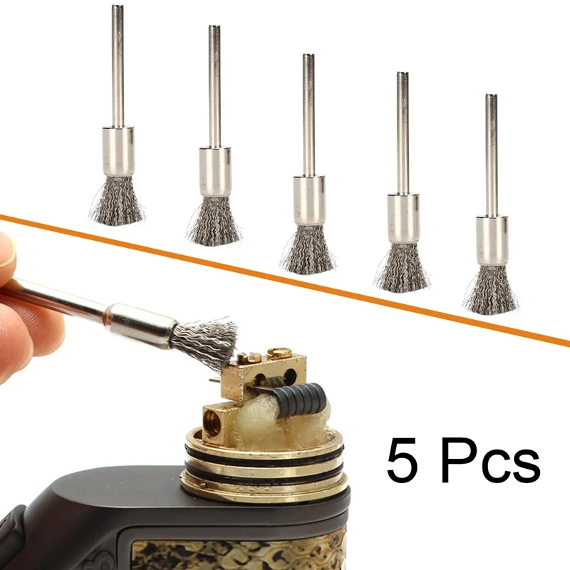 Горячая XD 5pcs щетка для очистки атомайзер Танк нагревательный провод Vape