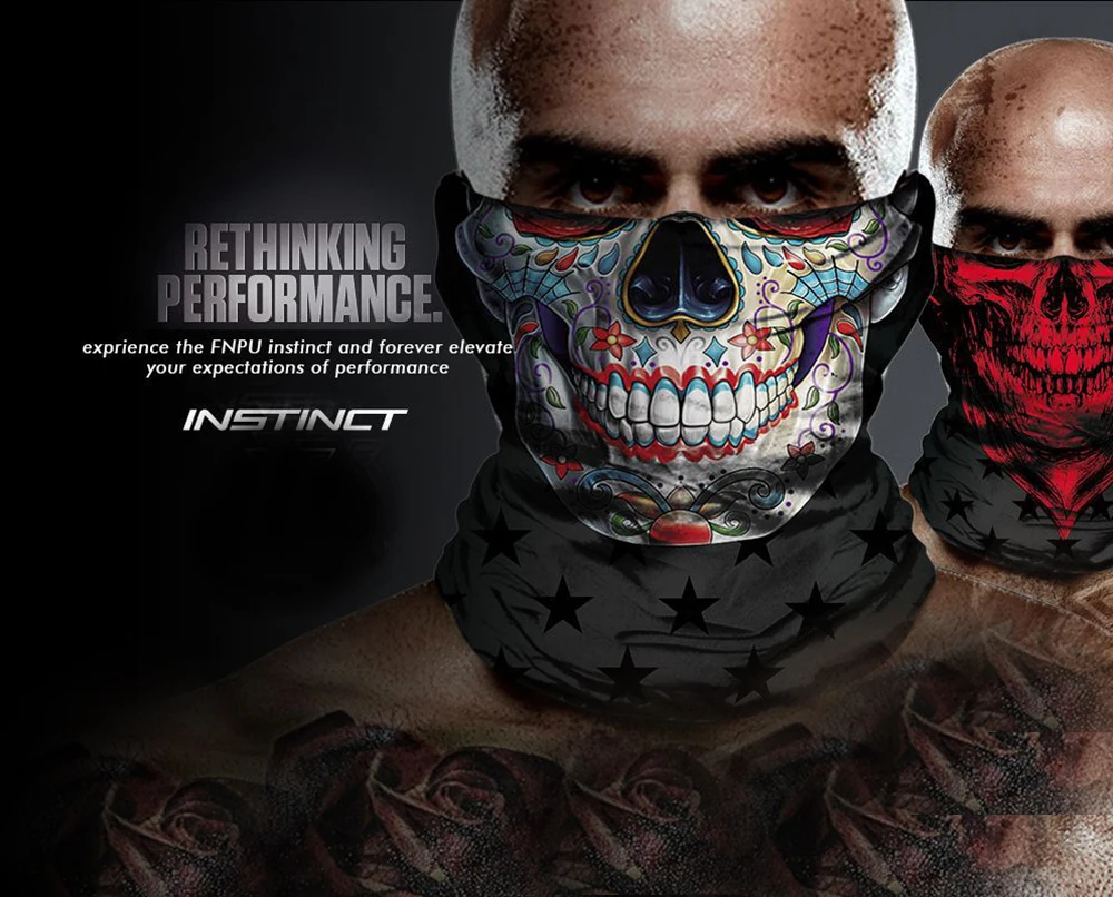 3D велосипедная маска для лица Вендетта шейный Гетр Джокер клоун бандана повязка