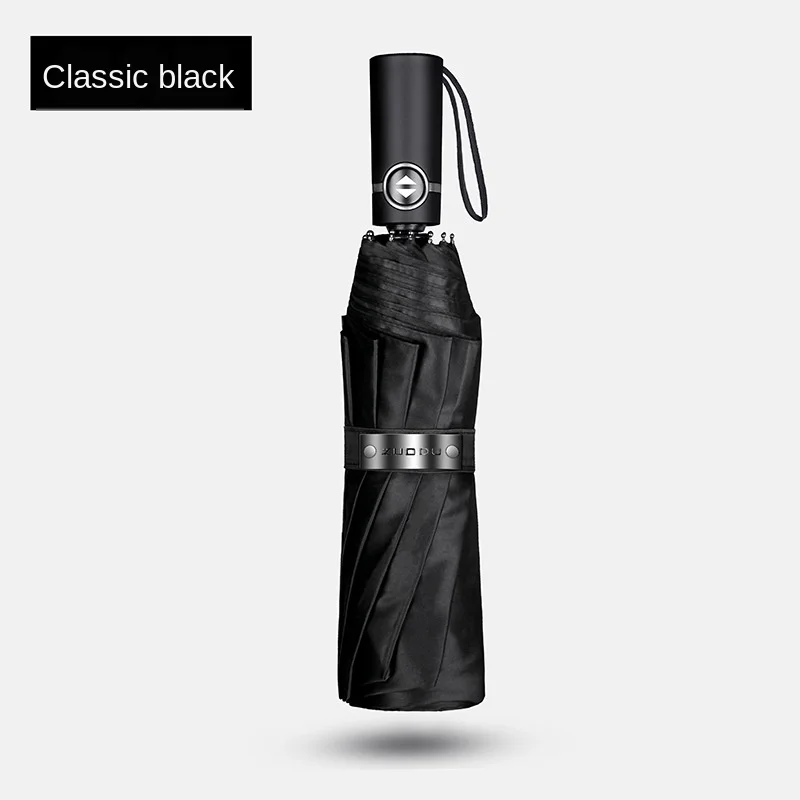 

Full-automatic Folding Umbrella German Luxury Umbrella Men's Car Windproof Men Business UV Umbrellas Paraguas Gift Box Set SY125