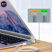 1PC Portable LED Aluminum Alloy PD Fast Charging Conversion Type-c To Magsafe2 Adapter For Macbook Air/pro Laptop Smart Phone