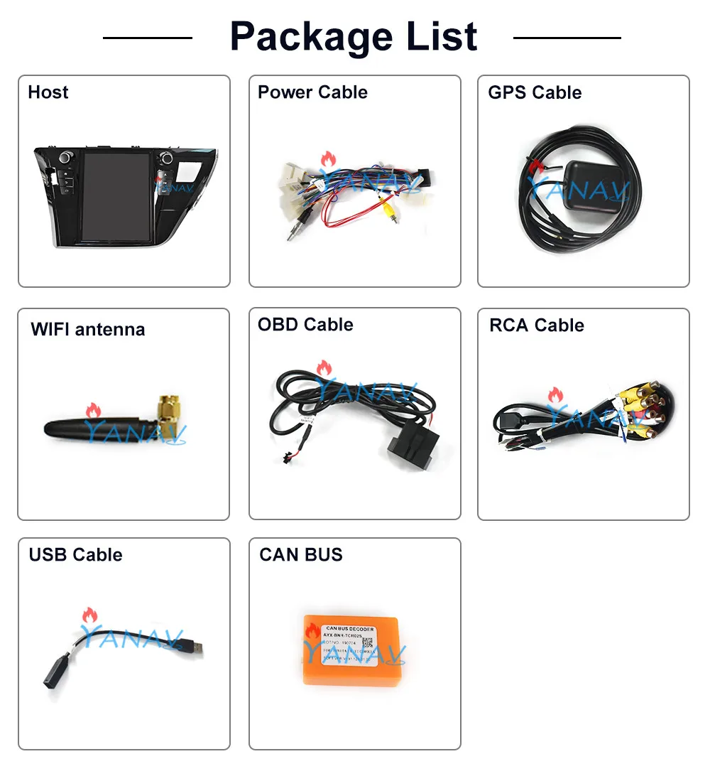 

car GPS navigation android MP3 Player For-Toyota Corolla 2014 2015 2016 car stereo Multimedia system auto radio DVD player