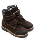 Ботинки детск.шерсть 23013  кожа, КАИР коричневый