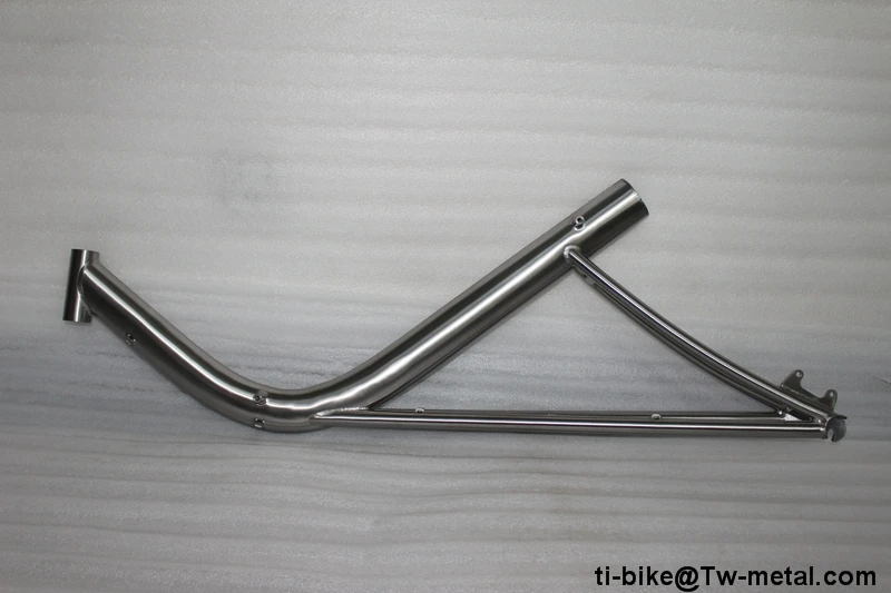 Сделано в Китае, titanium лежачий велосипед рама и вилка, изготовленный на заказ titanium лежачий велосипед рамы вил, дешевые titanium лежачий рамка