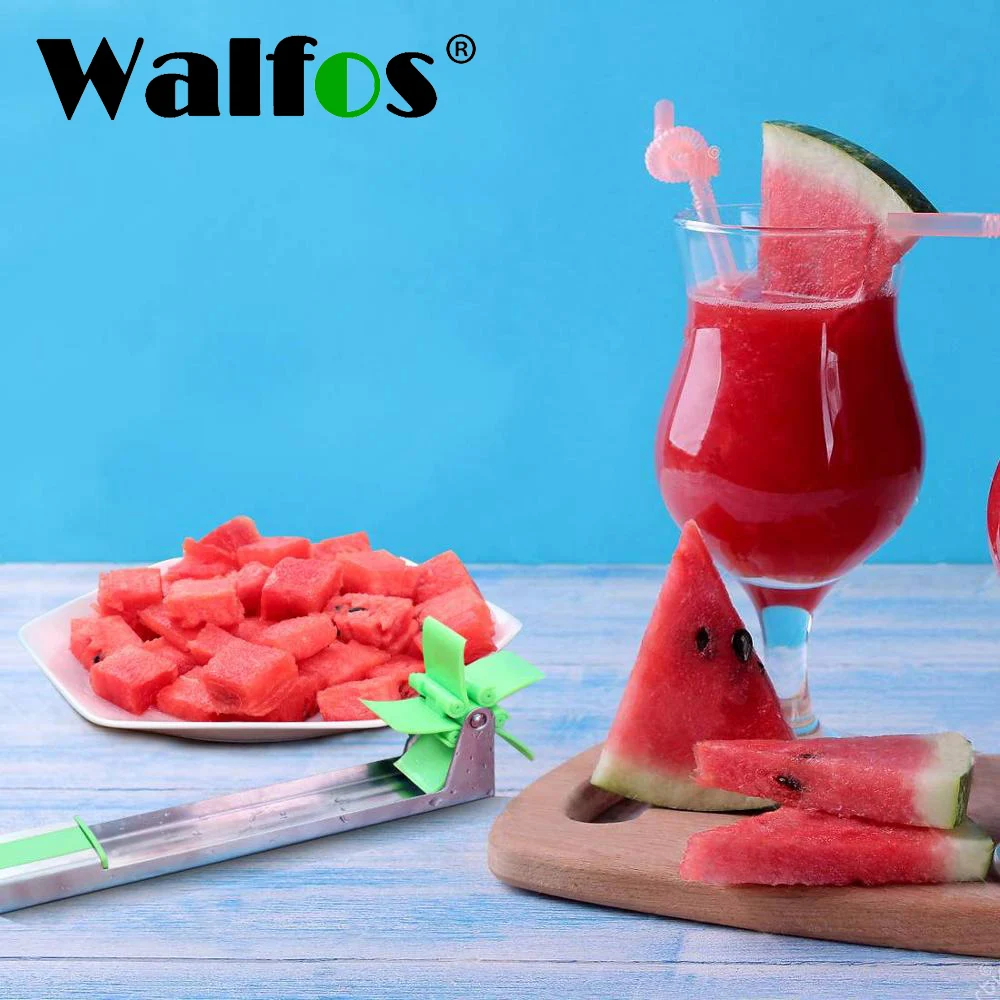 WALFOS арбузная мельница резак из нержавеющей стали арбуз слайсер Фруктовые