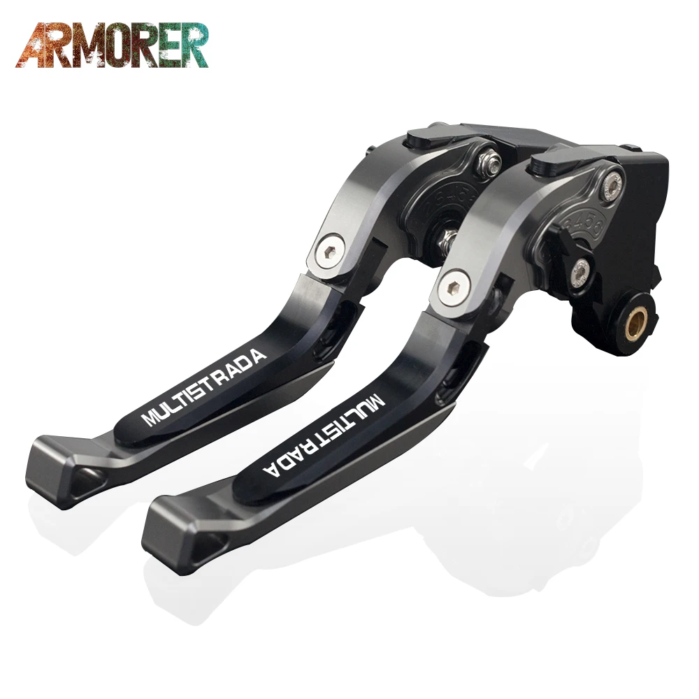 

For Ducati Multistrada 1200/1260/S/GT 1200S 1260 GT Motorcycle Grips Handle Grips Folding Extendable Brake Clutch Levers 2019