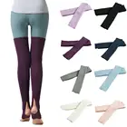 Женские носки, женские вязаные гетры для девочек, носки для ботинок, чехол для тела для тренажерного зала, фитнеса, танцев, балета, тренировок