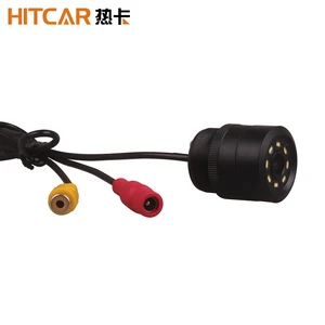 Парковочная HD-пила заднего вида, 28 мм, водонепроницаемая, светодиодная Светильник ночного видения, для автомобильного монитора, DVD, головного устройства