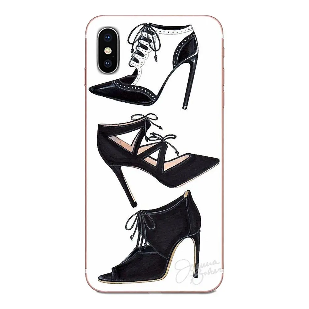 Sexy Gorgeous High Heel Shoes Soft TPU Mobile Phone For Galaxy J1 J2 J3 J330 J4 J5 J6 J7 J730 J8 2015 2016 2017 2018 mini Pro | Мобильные