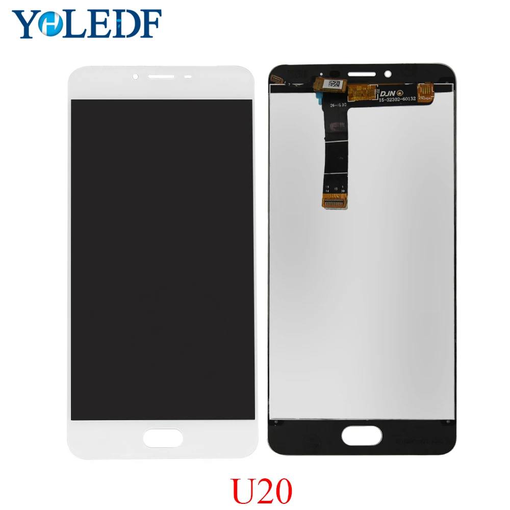 100% tesed ЖК дисплей для Meizu U20 Pantalla кодирующий преобразователь сенсорного экрана в