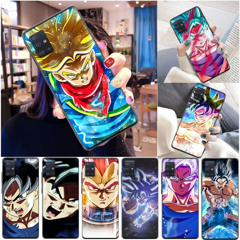 

Figure Super Warrior Anime Dragon Color Painting Phone Case For Samsung Galaxy A51 4G 5G A71 Carcasa Back Cover Funda