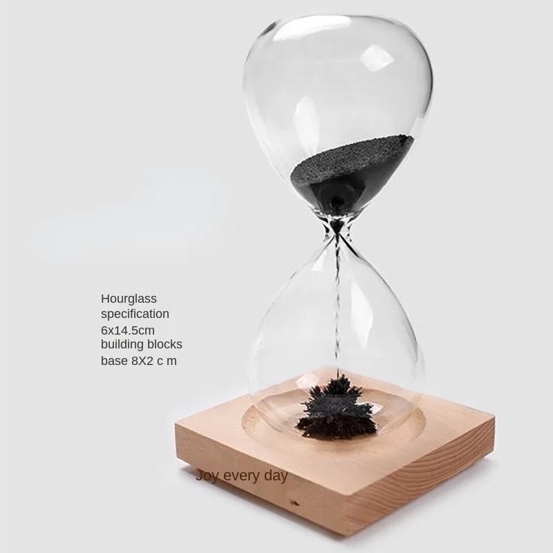 

Creative Personality Magnet Magnetic Hourglass Decoration Time Timer Decompression Toy Home Decoration Decoration Decoration