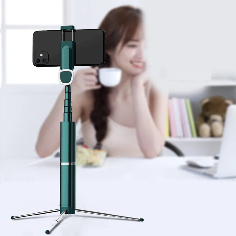 Селфи-палка складная беспроводная 6 в 1 с пультом ДУ | Электроника