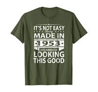 vintage made in 1953 looking this good 65th birthday tshirt