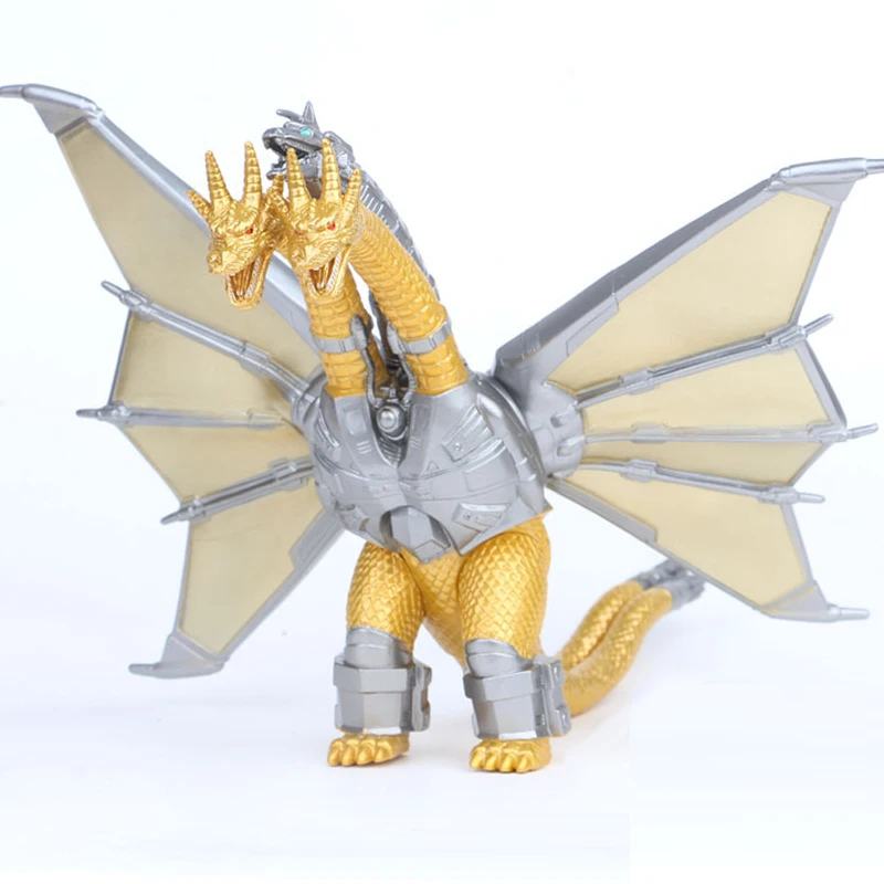 Экшн-фигурки GodzillaS из аниме ПВХ Модель монстра с тремя головками дракона