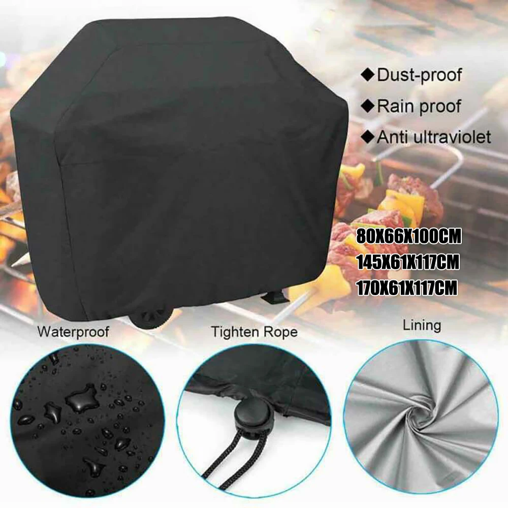 Большая водонепроницаемая газовая горелка для барбекю защита на открытом