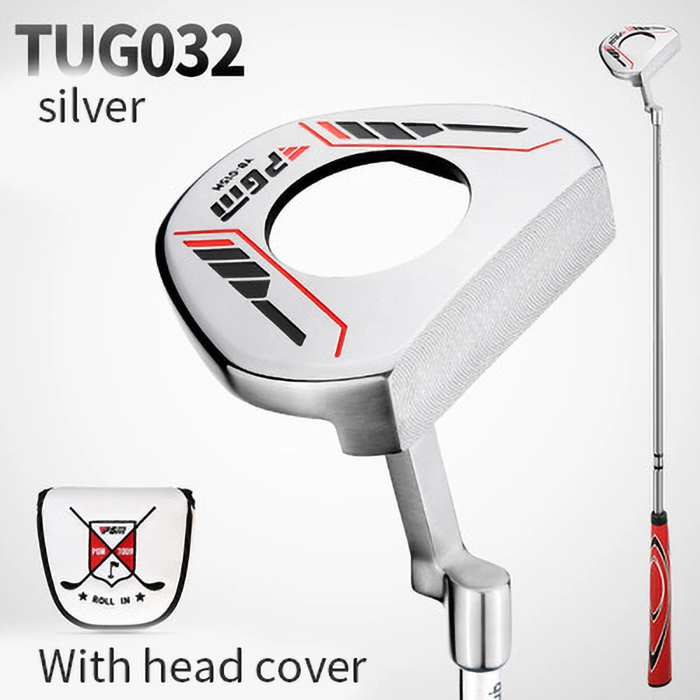 PGM TUG032 Golf Clubs Men's Putters Low Center of Gravity with Aiming Line with Ball Picking Function