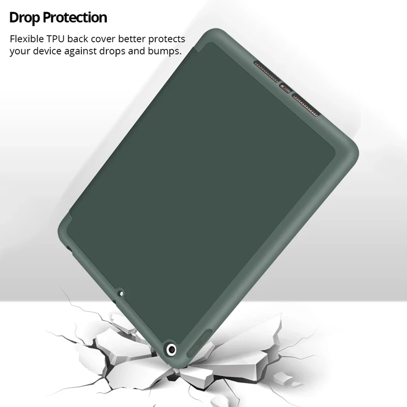 Чехол для iPad Pro 11 2021 2020 Mini 6 5 умный чехол Air 4 10 9 3 2 1 7 2017 2018 Чехлы 7-го 8-го 9-го
