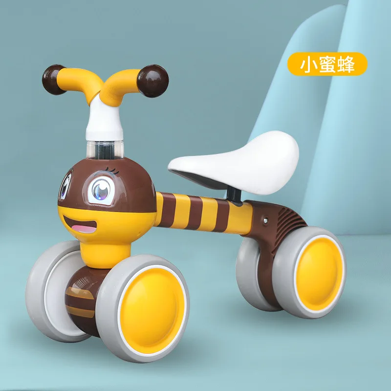 Новый детский скутер без педали детская игрушка-Йо трехколесный велосипед для