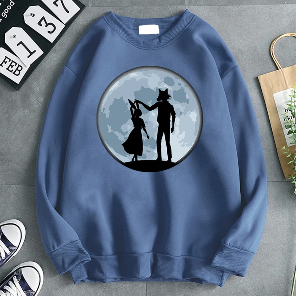 

Japan Anime Cartoon Print Sweatshirts Man Hoodies O Neck Autumn New Man Hooded Streetwear Vintage Manga Harajuku Loose Tracksuit