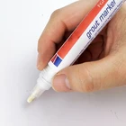 Водонепроницаемый бежевый Цвет дома плиток маркер для ремонта настенная ручка белый Затирка маркер без запаха нетоксичный для Плитки пол 1 шт.