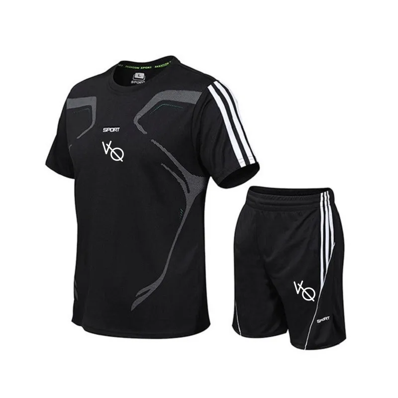 

Quick-drying sports running shirt men and women fashion 3D personality suit short-sleeved football training suit outdoor sports