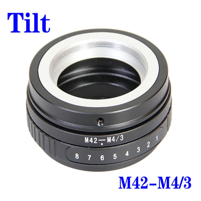 Адаптер для объектива с резьбовым креплением Tilt M42 EOS M FUJIFIM Panasonic sony NEX E NEX7 |