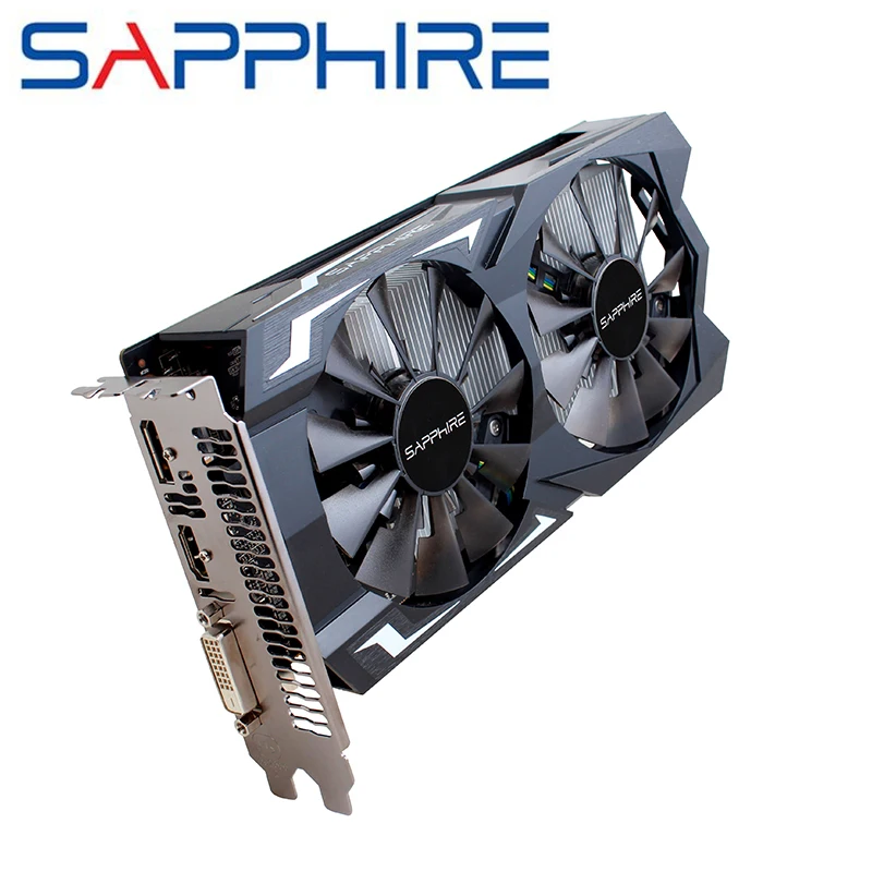 SAPPHIRE AMD Radeon RX 560 4GB 128bit GDDR5 видеокарта PCI Настольный RX560 для ПК Игр б/у