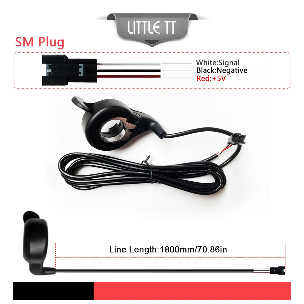 WUXING FT-21X Finger Thumb дроссельная заслонка для правой руки 3 Pin SM водонепроницаемый