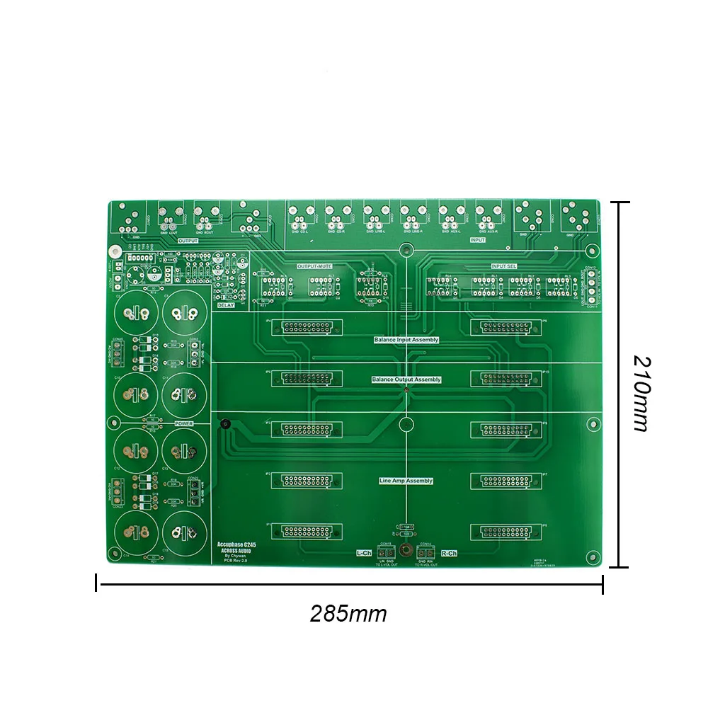 Lusya Accuphase C245 полностью сбалансированная плата предусилителя с 10 шт. 1 Выберите