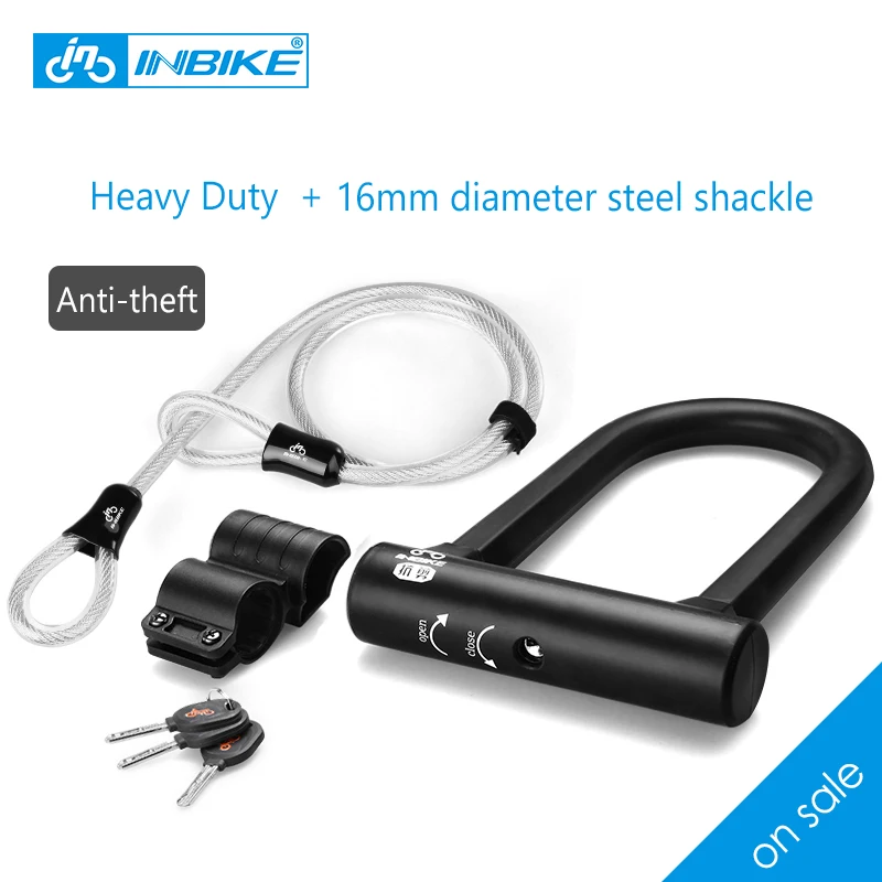 Велосипед U замок стальной MTB дорожный велосипед велосипедный Противоугонный