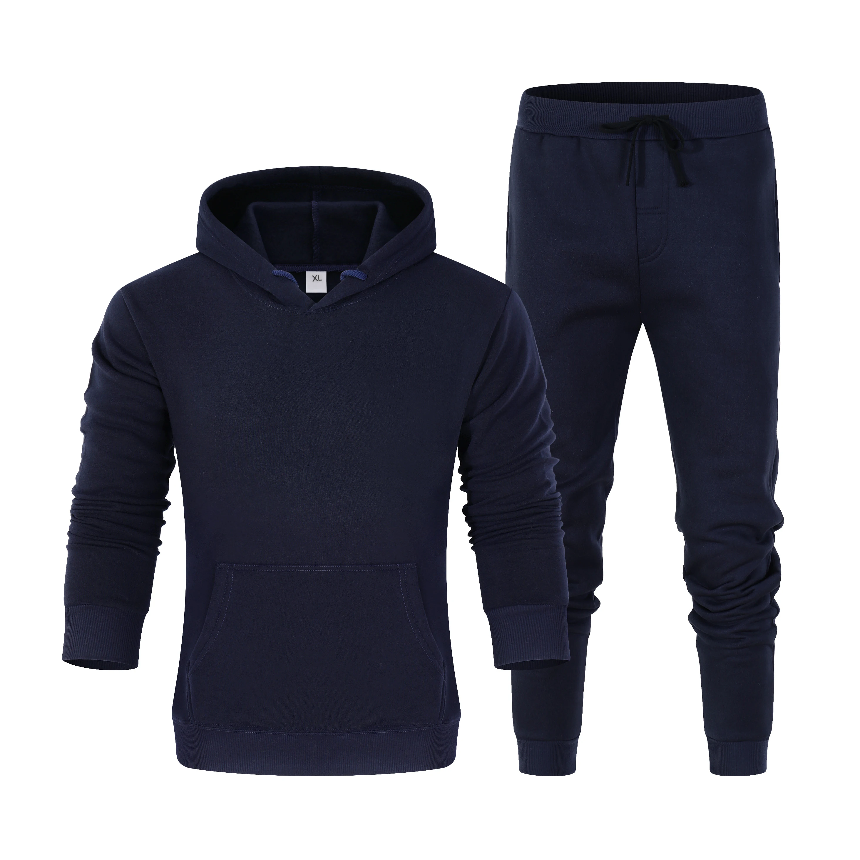 

Women And Men Sports Casual Sets New Men's Hoodies + Pants Two-Piece Suit Tracksuit Fashion And Handsome Solid Color Sets Male
