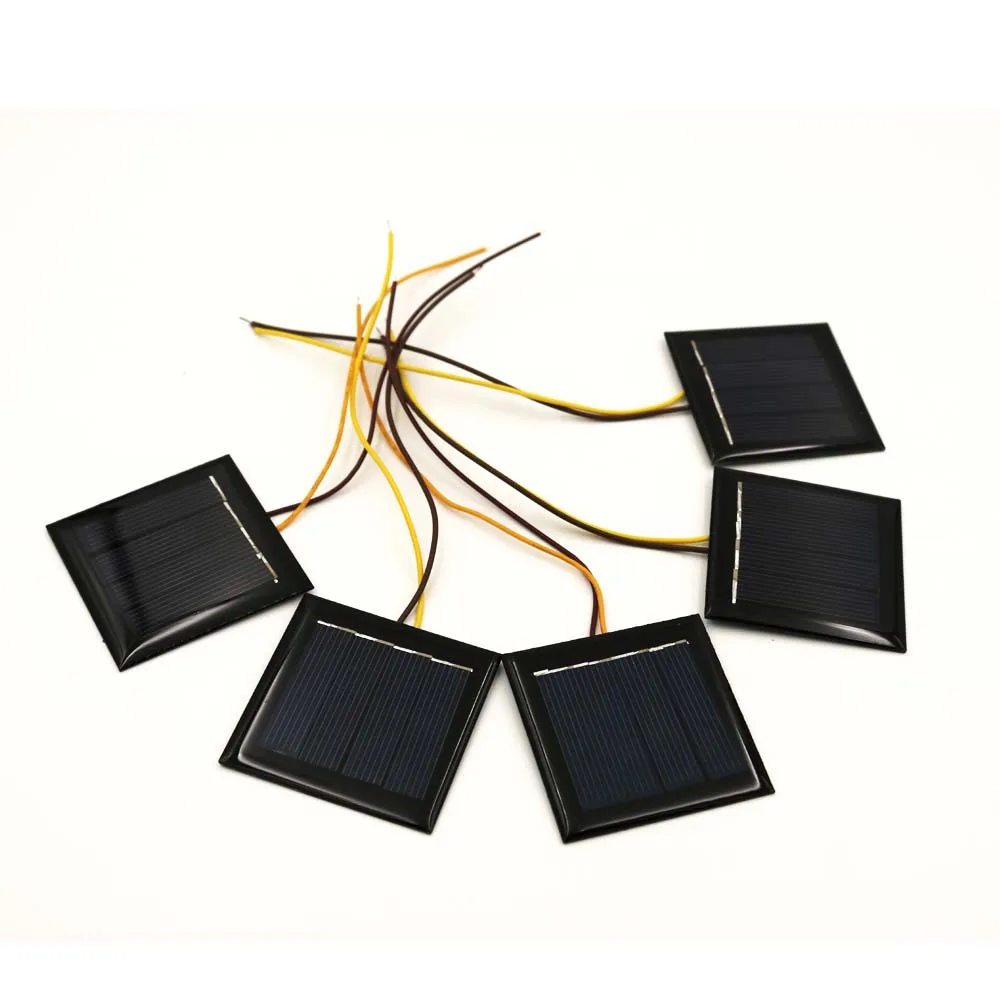 5 шт. X 2 в 100 мА солнечная панель мини батарея стандартная эпоксидный