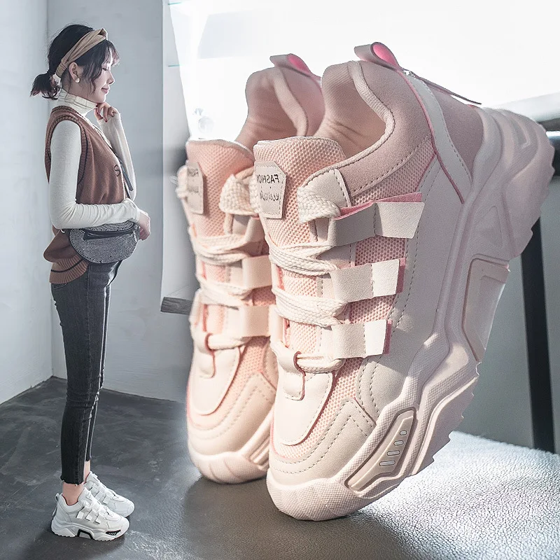 

European sports daddy shoes women's 2021 new summer leisure online celebrity students ins tide shoes