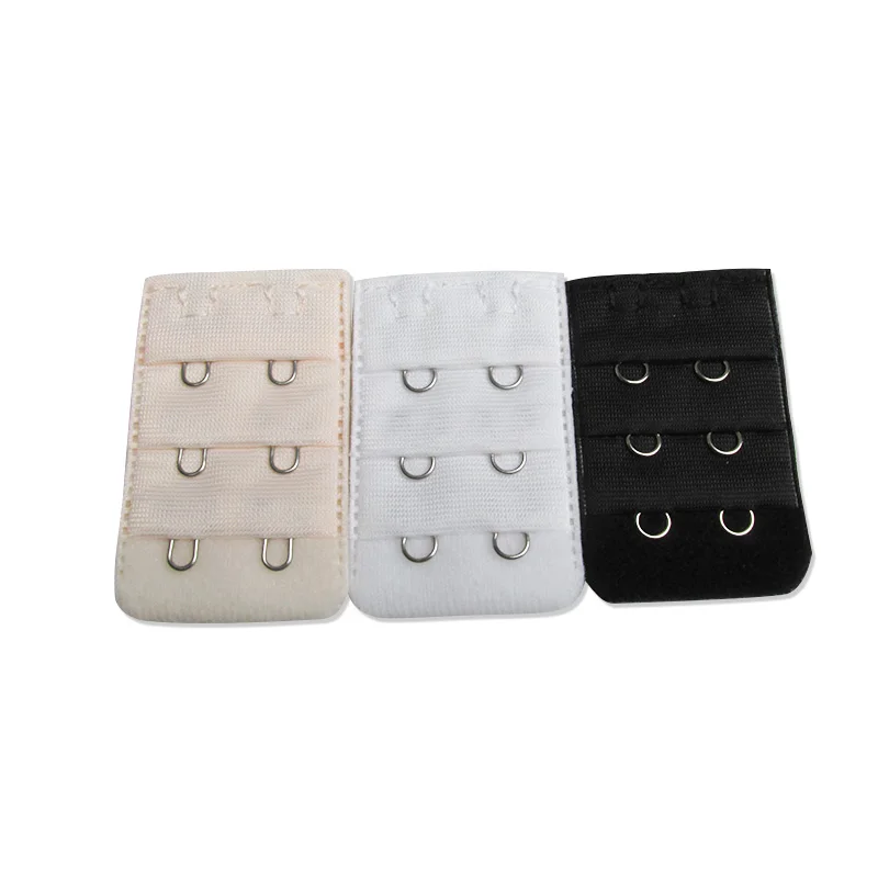 Бюстгальтеры ремень удлинитель 3 крючка 2 ряда Для женщин, близко расположены чашечки, удлиненный бюстгальтер крюка расширители Для женщин аксессуары 2/3/4, с пряжкой, 3 предмета в комплекте - Цвет: 3 color mix