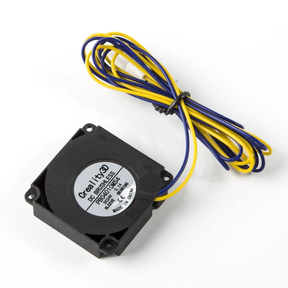 Creality 4010 воздуходувка 40x40x10 мм DC24V Вентилятор охлаждения Круглый для Ender-3/Ender-3