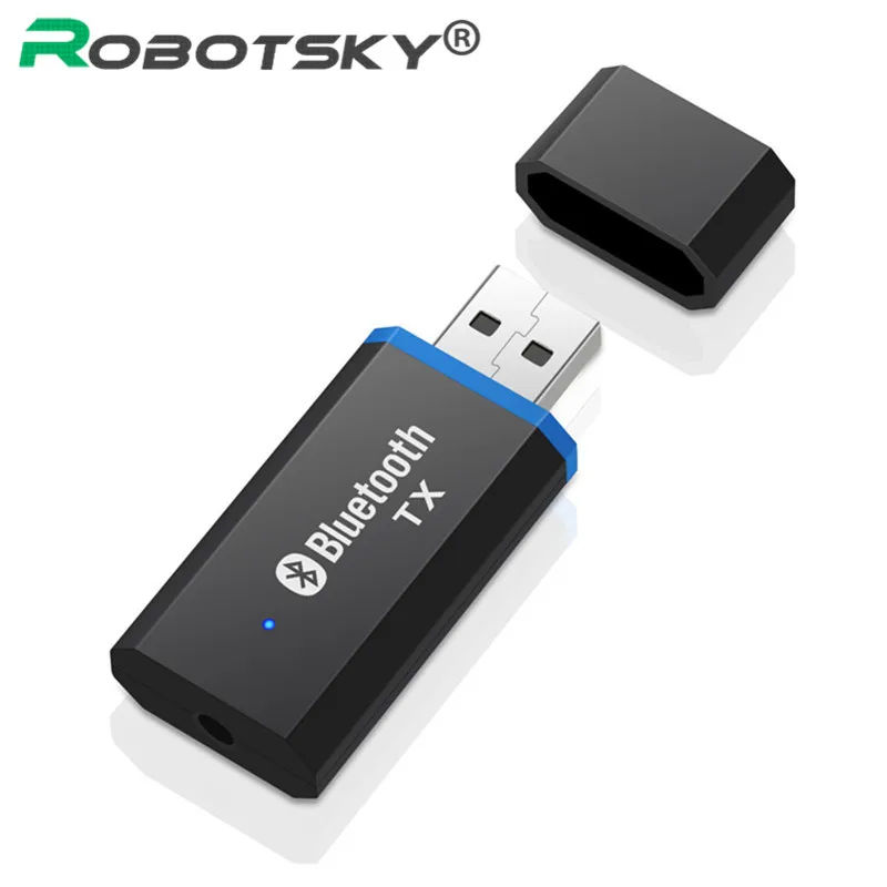 Receptor de Audio USB con Bluetooth 5,0, Adaptador de Audio estéreo Hi-Fi para TV, PC, portátil, Dongle Driver gratis