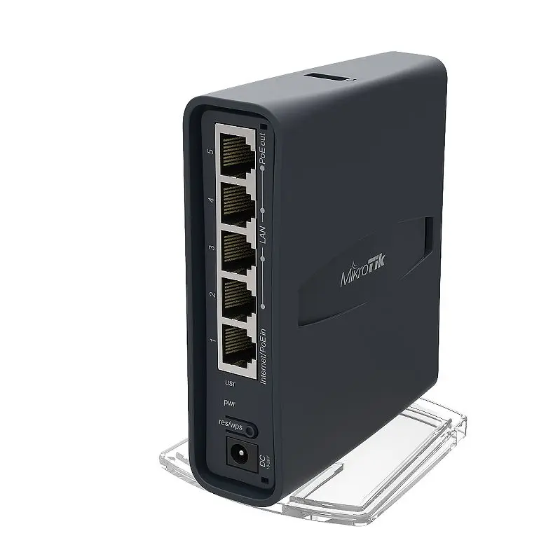 Двухдиапазонный Wi параллельные 2 4/Wi Fi 5 ГГц точка доступа MikroTik AP hAP ac lite TC домашней