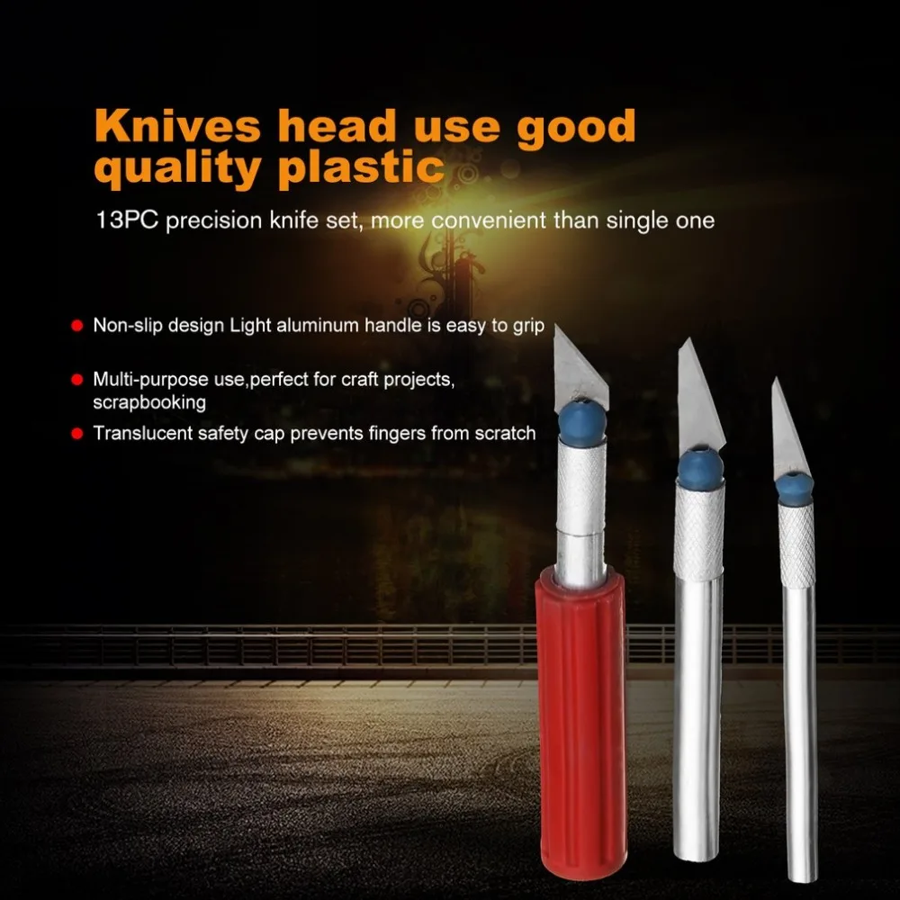 13 шт. набор высокоточных ножей универсальные ремесла для хобби|Ножи| |