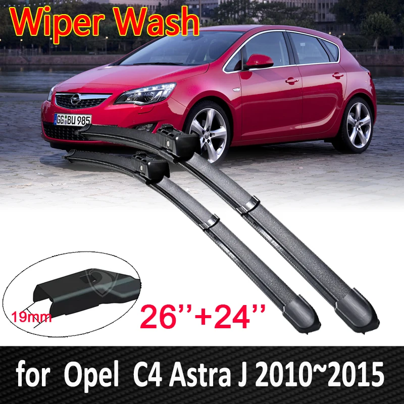 

Car Wiper Blades for Opel Astra J Vauxhall Holden 2010 2011 2012 2013 2014 2015 Front Windscreen Windshield Brushes Car Goods