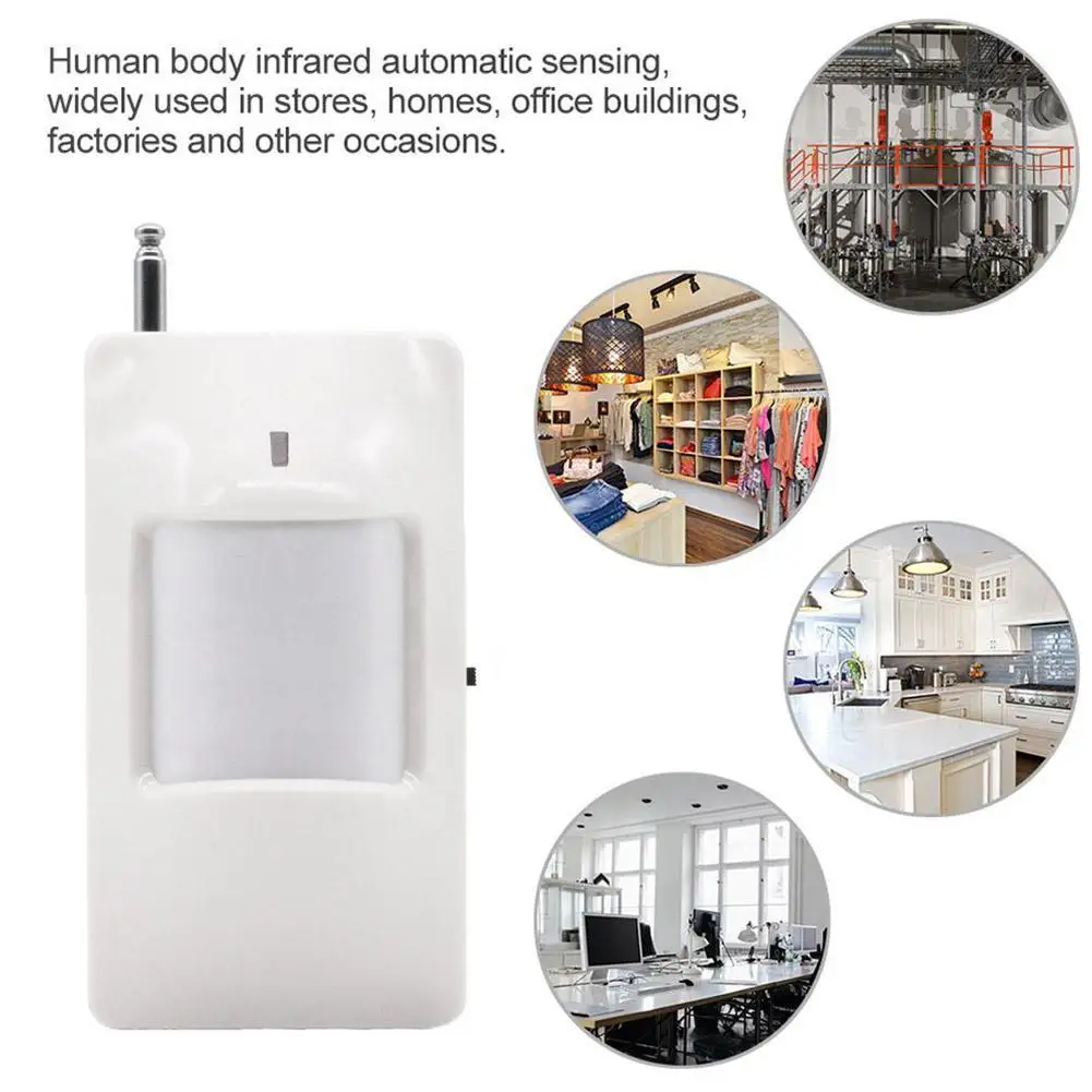 

Wireless infrared detector PIR Motion Sensor For 433MHz Home Security detector PSTN infrared Wireless Wifi / Alarm System G R8A4