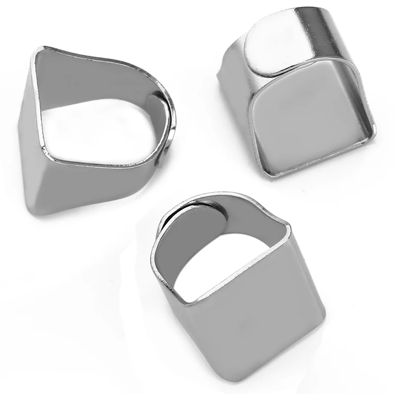 20MM 5pcs Classic 6Colors Plated Brass Square Adjustable Ring Fit 20MM Cabochon Blank Base Tray DIY Making Jewelry Ring Findings
