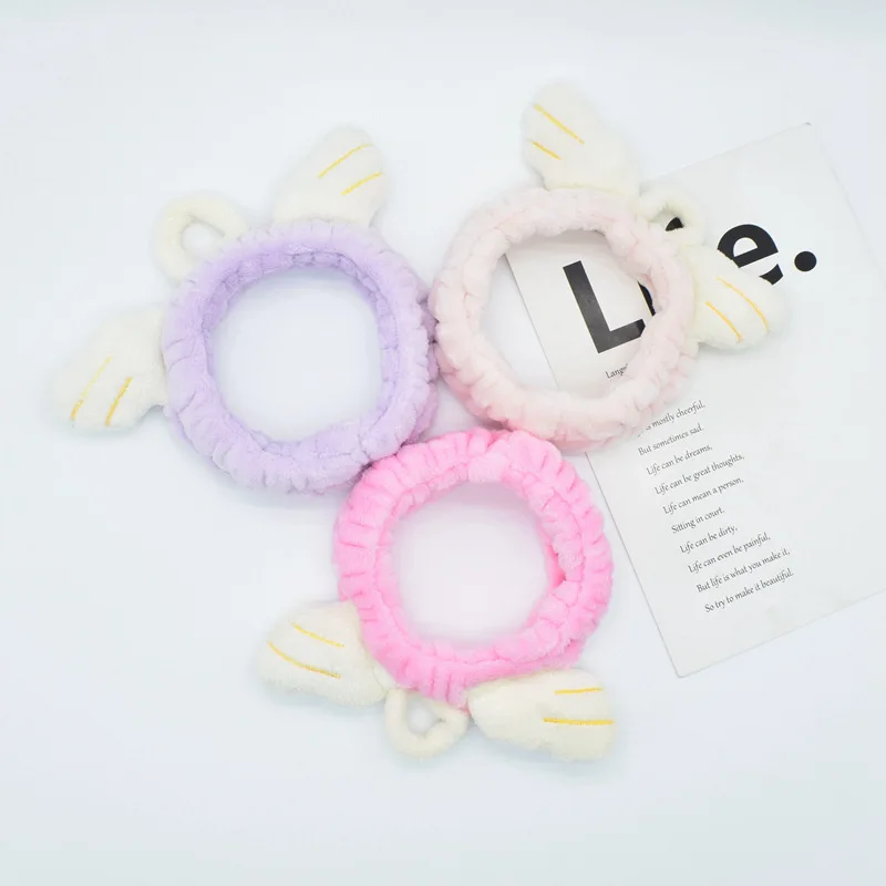 1 шт. модная женская повязка для волос с милым ангелом эластичный головной убор