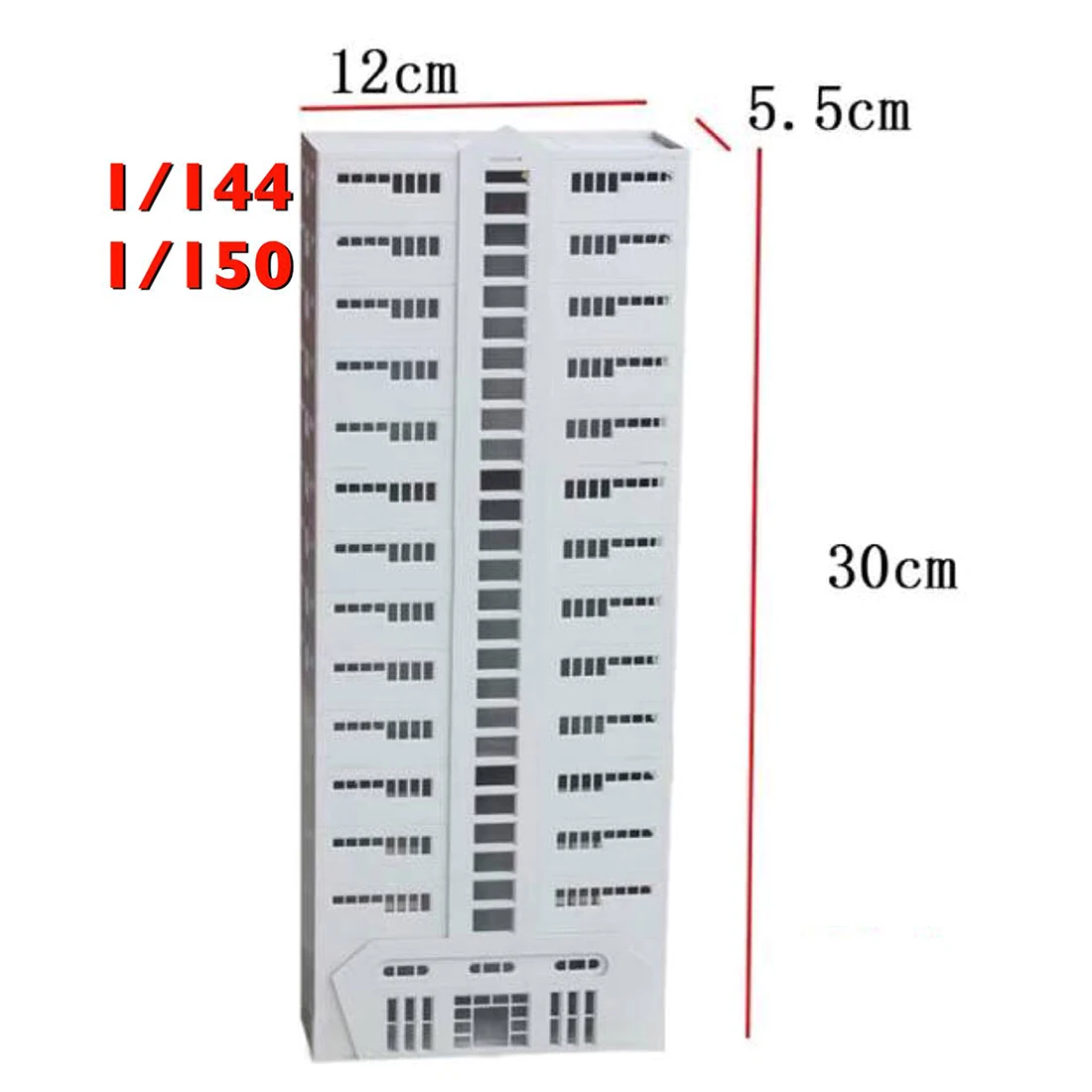 

1:150 1:144 N Scale Sand Table Decoration DIY Assembly Model Office Building
