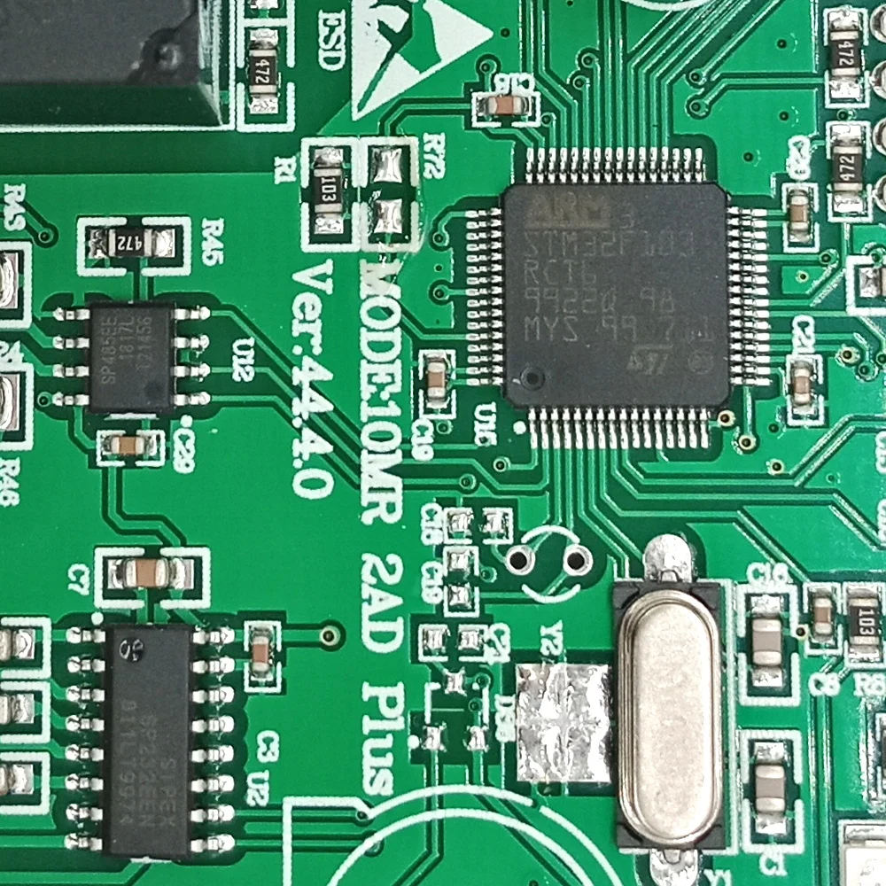Программируемый контроллер логики ПЛК FX2N 10MR STM32 MCU 6 вход 4 выход AD 0-10 в контроллер двигателя DC 24 В автоматическое реле управления