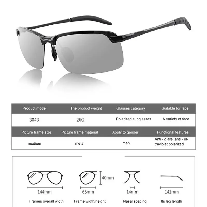 

Driver Goggles Night Vision Sunglasses for Night Driving Anti-Glare Unisex Car Sun Glasses UV400 Protection Sunglasses Goggles