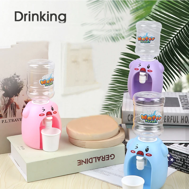 

Миниатюрный питьевой фонтан для детей, устройство для имитации кухонной игрушки, обучающий дозатор воды Монтессори для детей