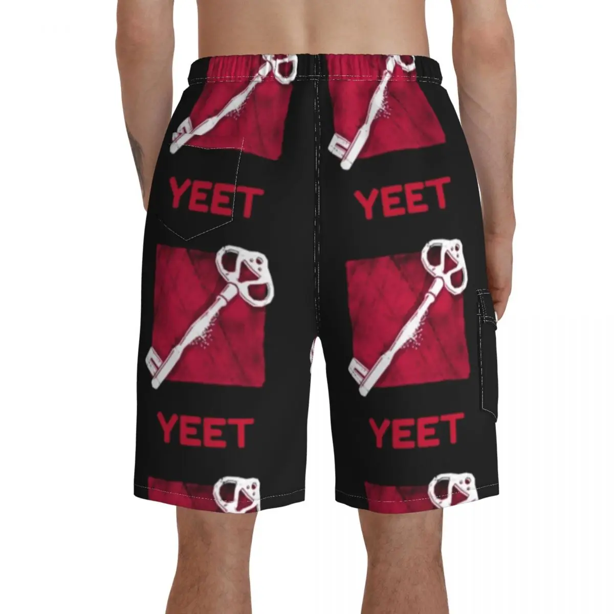 

Dead By Daylight Board Shorts Men Beach Swimming Trunks Polyester Funny Swim Trunks